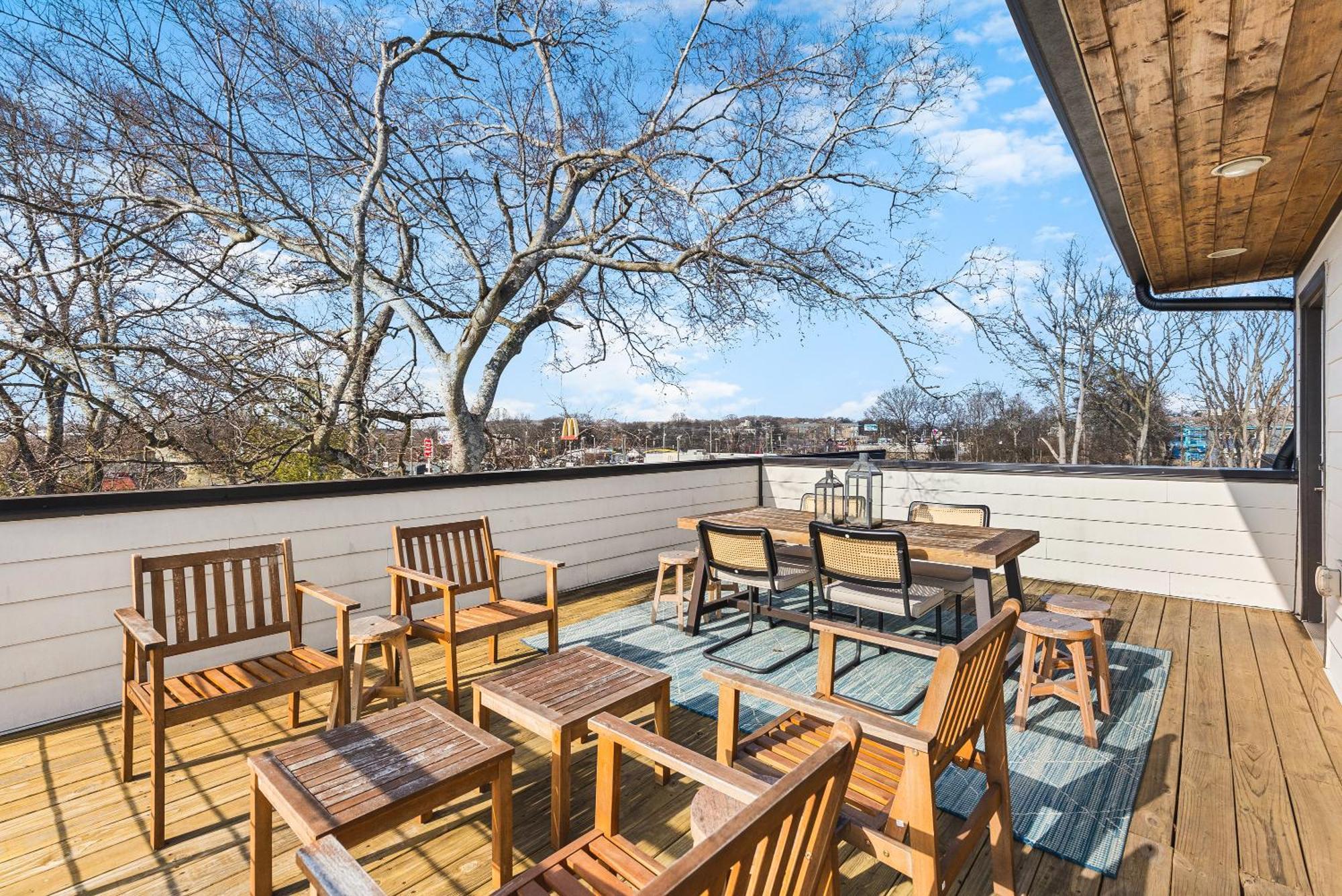Modern Luxury Rooftop Deck, 3 Mi To Downtown Nashville Dış mekan fotoğraf
